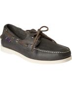 Sebago Docksides Crazy H Mand 917 - Dk Grey Sejlersko Str 11,5 (46) - ...