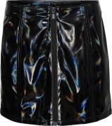 Something New Snkim HW Tight Mini Skirt MCH Kvinde Black Korte Nederde...