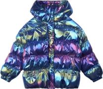 The New Tnduffy Jacket Str 110-116 cm/5-6 år - Metallic Vinterjakker P...