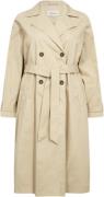 Wasabiconcept Wachaneel 3 Kvinde 8008 Sand Trenchcoats Str 42/44 - Bom...