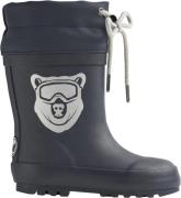 Wheat Rubber Boot Thermo Solid Navy Bear Gummistøvler Str 29 - Uld hos...