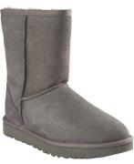 UGG Classic Short II Kvinde Grey Vinterstøvler Str 36 - hos Magasin