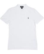 Polo Ralph Lauren Custom Fit Cotton Mesh Polo Str L Drenge - Hvid Polo...