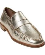 Billi Bi Sko A6352 Kvinde Gold Nappa 002 Loafers Str 40 - hos Magasin