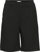 Object Objlisa MW Wide Shorts Noos Kvinde Black Bermudashorts Str 42 -...