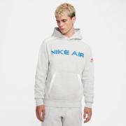 Nike air Pullover Fleece Mand Grey Hoodies Str L - Bomuld hos Magasin