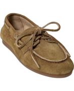 Pavement Marin Kvinde Taupe Suede Loafers Str 40 - Læder hos Magasin