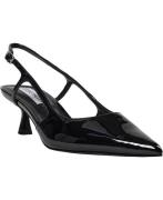 Steve Madden Legaci Slingback Kvinde Black Patent Slingbacks Str 40 - ...