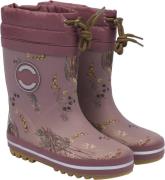 Mikk-Line Winter Wellies Rose Brown Gummistøvler Str 29 - Uld hos Maga...