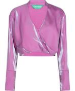 Something New Snbey LS TOP D2 Kvinde Rose Violet Langærmede Bluser Str...