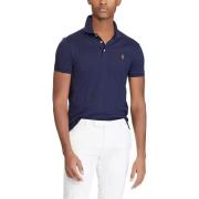 Polo Ralph Lauren Slim Fit Softtouch Polo Shirt Mand Navy Kortærmede P...