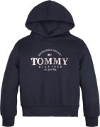 Tommy Hilfiger Tommy Foil Graphic Hoodie Str 5 år / 110 cm - Desert Sk...