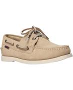 Sebago Portland Flesh Out W Kvinde 906 - Beige Camel Snøresko Str 8 (3...