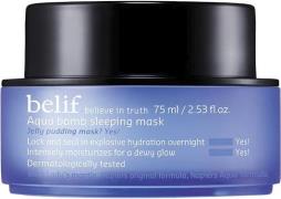 Belif Aqua Bomb Sleeping Mask 75 ml - Ansigtsmaske hos Magasin