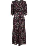 Ba&sh Dress Fazia Kvinde Anthracite Maxi Kjoler Str L - hos Magasin