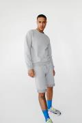 Magasin Nolan 2 G Mand Light Grey Melange Sweatshirts Str L Bomuld