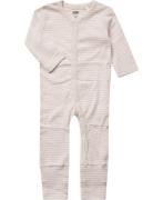 Magasin Newborn Bodysuit Gots Str 62 Rose Stripe Nattøj Bomuld