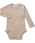 Magasin Woola 1 Body RWS Merino Wool Str 92 Merino Khaki Melange Langæ...