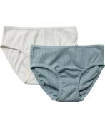 Magasin Ava Briefs 2pack Organic Gots Str 4 Arona / Star White Underbu...