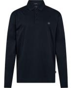 BOSS Cpaley 01 Mand Dark Blue Langærmede Poloer Str L - hos Magasin