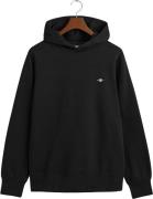 Gant REG EMB Archive Shield Hoodie Mand Black Hoodies Str L - Bomuld h...