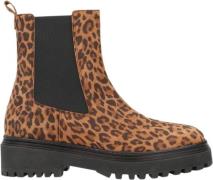 Phenumb Copenhagen Casablanca S Kvinde Leopard Chelsea Boots Str 41 - ...