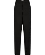 MANGO Straight Suit Trousers Kvinde Black Bukser Plus Size Str 46 - ho...