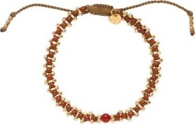 A Beautiful Story Eternal Carnelian Bracelet GC 16-22cm - Perlearmbånd...