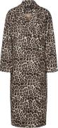 Pieces Pcsavannah LS Long LEO Coat D2D WVN Kvinde Striber/tern Overgan...