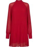 BOSS Dolumi Kvinde Bright Red Midi Kjoler Str 40 - hos Magasin