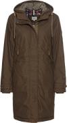 Camel Active Coat Kvinde Dark Khaki Overgangsjakker Str 40 - hos Magas...