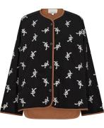 La Femme Rousse Frida Jacket Kvinde Coal Black Overgangsjakker Str XL ...