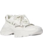 Steve Madden Miracles Sneaker Kvinde White/sil Sneakers Str 40 - hos M...