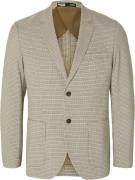 Selected Homme Slhslimryan BLZ Noos Mand Sand/houndstooth Blazere Str ...