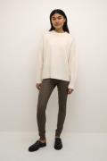 Karen by Simonsen Debbiekb Oneck Kvinde Egret Sweaters Str XL - hos Ma...