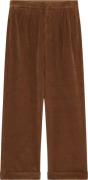 Wood Wood Wwlawrence Trousers Kvinde Terra Brown Bukser Med Brede Ben ...