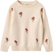 Fliink Benna Mushroom Pullover Str 6Y/116 - Sandshell Bluser Polyester...