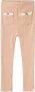 Lil' Atelier Nmfrea Slim Legging LIL Str 116 Piger - Rugby Tan Legging...