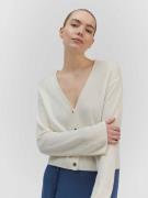 Rosemunde Rovatia Cardigan Kvinde Cloud Dancer Cardigans Str L - Cashm...