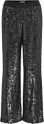 ONLY Kogfransa Sequin Straight Pant TLR Str 158 - Blå Bukser hos Magas...