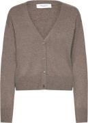 Rosemunde Rovatia Cardigan Kvinde Brown Grey Mel Cardigans Str L - Cas...