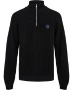 HUGO Selioh Mand Sort Sweaters Str S - hos Magasin