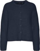 Vero Moda Vmawsome LS Oneck Cardigan BOO Kvinde Navy Blazer Sweaters S...