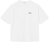 Bareen Bard BOX FIT Heavy T-shirt Mand White Kortærmede T-shirts Str L...