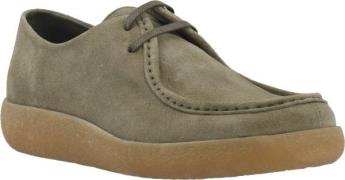 Bianco Biaasher Moc Toe Lace Up Shoe Suede Mand Olive Sejlersko Str 40...