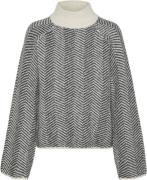 Vero Moda Vmnaomi LS Highneck Pullover GA Kvinde Birch/melange W. Mgm ...