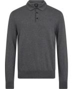 BOSS Gemellop Mand Medium Grey Sweaters Str L - hos Magasin