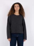 Neo Noir Detri Solid Knit Blouse Kvinde Antracit Sweaters Str 36 - hos...