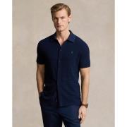 Polo Ralph Lauren 1/17 Cotton Blendssl-plo Mand Bright Navy Kortærmede...