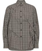 Holzweiler Bibi Shirt Kvinde Brown Check Langærmede Bluser Str M - hos...